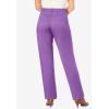 Woman Within Plus Size Perfect Relaxed All-Cotton Denim Five-Pocket Jeans(Pretty Violet)