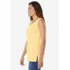 Woman Within Plus Size Perfect Scoopneck Tank (Petite Available)(Banana)