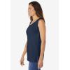 Woman Within Plus Size Perfect Scoopneck Tank (Petite Available)(Navy)