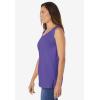 Woman Within Plus Size Perfect Scoopneck Tank (Petite Available)(Petal Purple)