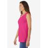 Woman Within Plus Size Perfect Scoopneck Tank (Petite Available)(Raspberry Sorbet)