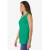 Woman Within Plus Size Perfect Scoopneck Tank (Petite Available)(Tropical Emerald)