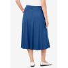 Woman Within Plus Size Petite 7-Day Knit A-Line Skirt(Royal Navy)