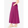 Woman Within Plus Size Petite 7-Day Maxi Skirt(Emerald Green)