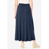 Woman Within Plus Size Petite 7-Day Maxi Skirt(Navy)