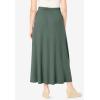Woman Within Plus Size Petite 7-Day Maxi Skirt(Pine)