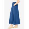 Woman Within Plus Size Petite 7-Day Maxi Skirt(Royal Navy)