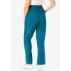 Woman Within Plus Size Petite The Boardwalk Pant(Pretty Turquoise)