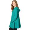 Woman Within Plus Size Pocket Hoodie Sweatshirt(Waterfall)