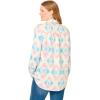 Woman Within Plus Size Soft Faux Suede Shirt(Ivory Aztec)
