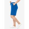 Woman Within Plus Size Sport Knit Short(Bright Cobalt)