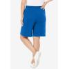 Woman Within Plus Size Sport Knit Short(Bright Cobalt)