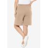 Woman Within Plus Size Sport Knit Short(New Khaki)