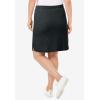 Woman Within Plus Size Sport Knit Skort(Heather Charcoal)