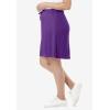 Woman Within Plus Size Sport Knit Skort(Purple Orchid)