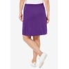 Woman Within Plus Size Sport Knit Skort(Purple Orchid)
