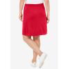 Woman Within Plus Size Sport Knit Skort(Vivid Red)