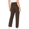 Woman Within Plus Size Sport Knit Straight-Leg Pull-On Pants(Chocolate)