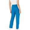 Woman Within Plus Size Sport Knit Straight-Leg Pull-On Pants(Heather Navy)