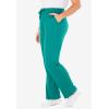 Woman Within Plus Size Sport Knit Straight-Leg Pull-On Pants(Waterfall)