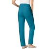 Woman Within Plus Size Straight-Leg Stretch Denim Five-Pocket Jeans(Deep Teal)