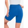 Woman Within Plus Size Stretch Cotton Bike Short(Bright Cobalt)