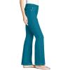 Woman Within Plus Size Stretch Denim Five-Pocket Bootcut Jeans(Deep Teal)