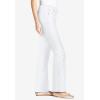 Woman Within Plus Size Stretch Denim Five-Pocket Bootcut Jeans(White)