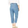 Woman Within Plus Size Stretch Denim Five-Pocket Girlfriend Jeans(Distressed)