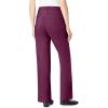 Woman Within Plus Size Stretch Denim Wide-Leg Five-Pocket Jeans(Deep Claret)