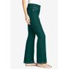 Woman Within Plus Size Tall Stretch Denim Five-Pocket Bootcut Jeans – 16 T, Emerald Green