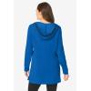 Woman Within Plus Size V-Neck Hoodie Sweatshirt(Bright Cobalt)