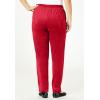Woman Within Plus Size Velour Pant(Classic Red)