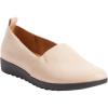 Comfortview Women’s Wide Width The June Flat(Nude)