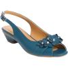 Comfortview Women’s Wide Width The Rider Slingback(Midnight Teal)