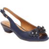 Comfortview Women’s Wide Width The Rider Slingback(Navy)