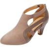 Comfortview Women’s Wide Width The Sage Pump(Dark Taupe)