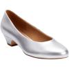Comfortview Women’s Wide Width The Vida Pump(Silver)