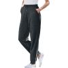 Woman Within Plus Size Better-Fleece Pull-On Jogger Sweatpants(Heather Charcoal)