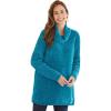 Woman Within Plus Size Chenille Cowlneck(Deep Teal)