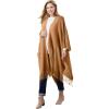 imageWoman Within Plus Size Fringed CapeClassic Soft Camel