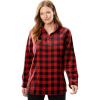 Vivid Red Buffalo Plaid