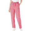 Vivid Red Gingham