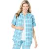Paradise Blue Plaid
