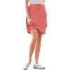 Woman Within Plus Size Sport Knit Skort(Sweet Coral)