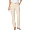 Woman Within Plus Size Straight-Leg Stretch Denim Five-Pocket Jeans(Natural Khaki)