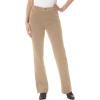 Woman Within Plus Size Stretch Corduroy Bootcut Pant(New Khaki)