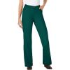 Woman Within Plus Size Stretch Denim Wide-Leg Five-Pocket Jeans(Emerald Green)
