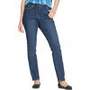 Woman Within Plus Size Stretch-Denim Slim-Leg Five-Pocket Jeans(Midnight Sanded)