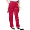 Woman Within Plus Size Velour Pant(Classic Red)